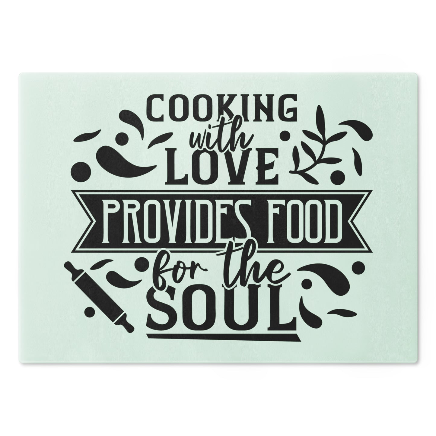 Cooking with love - Cutting Board