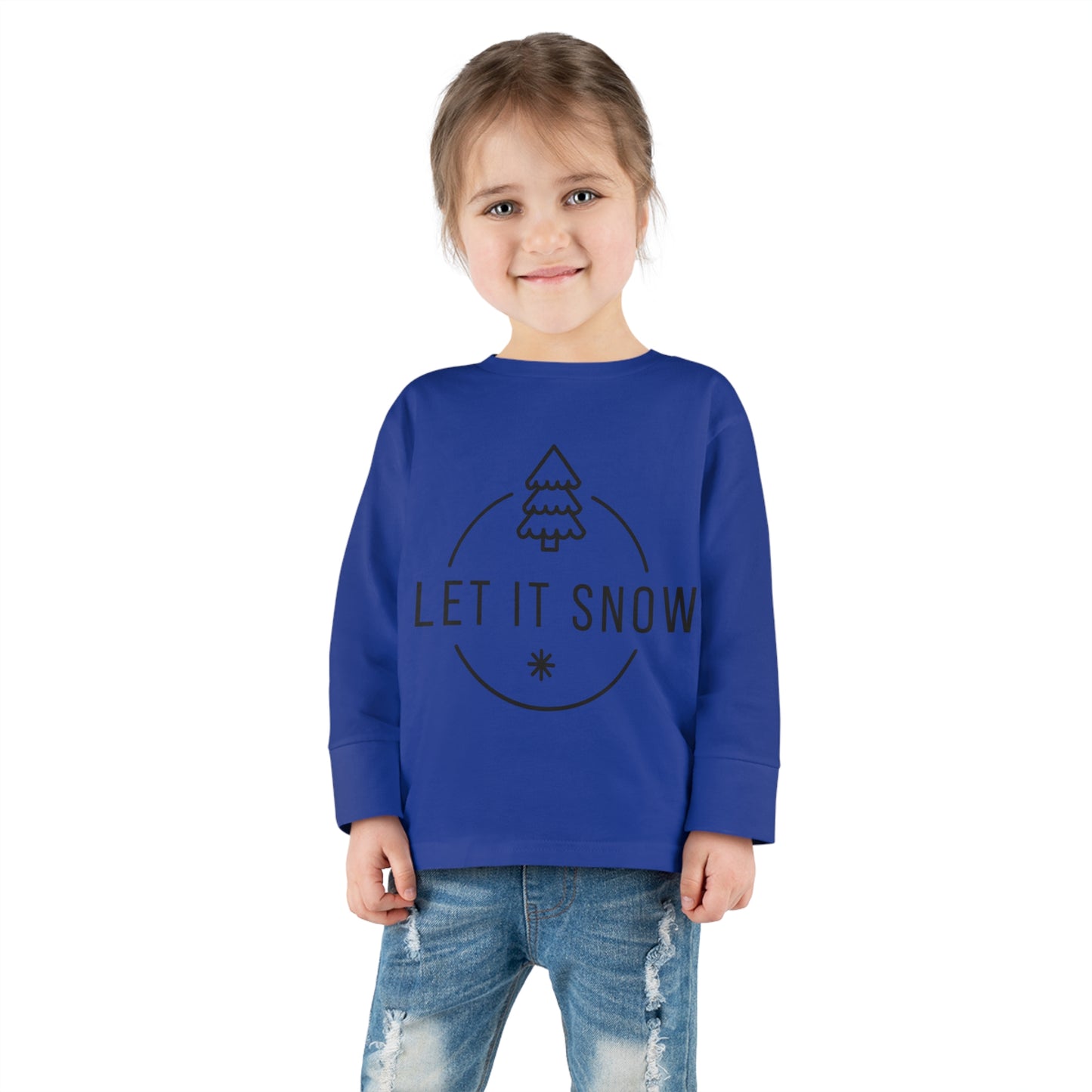 Let it snow- Toddler Long Sleeve Tee