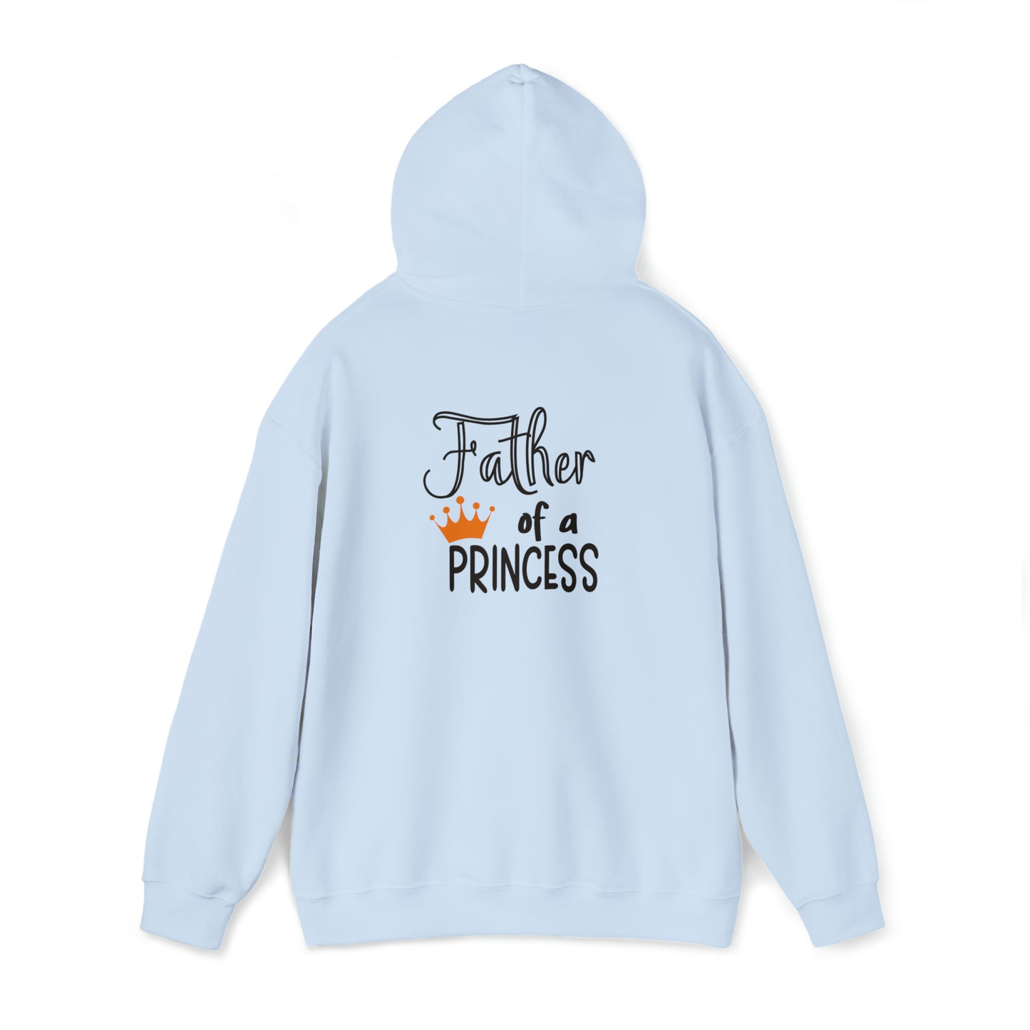 Father of a princess- Unisex Heavy Blend™ Hooded Sweatshirt