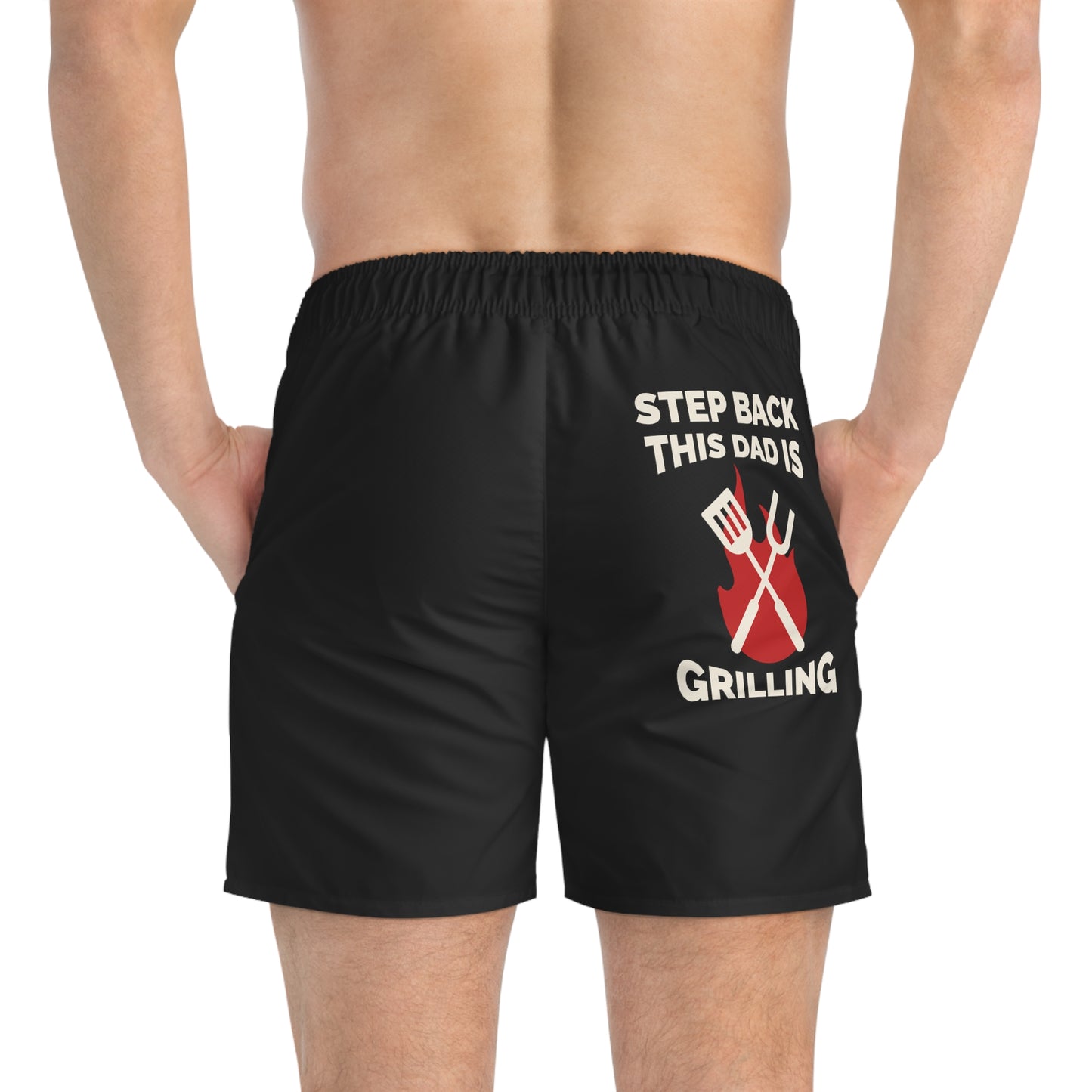 Step back -Swim Trunks (AOP)