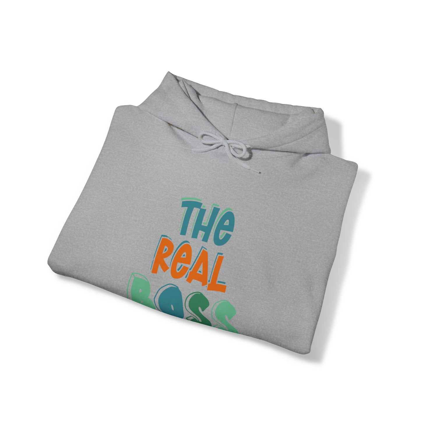 The real boss- Unisex Heavy Blend™ Hooded Sweatshirt