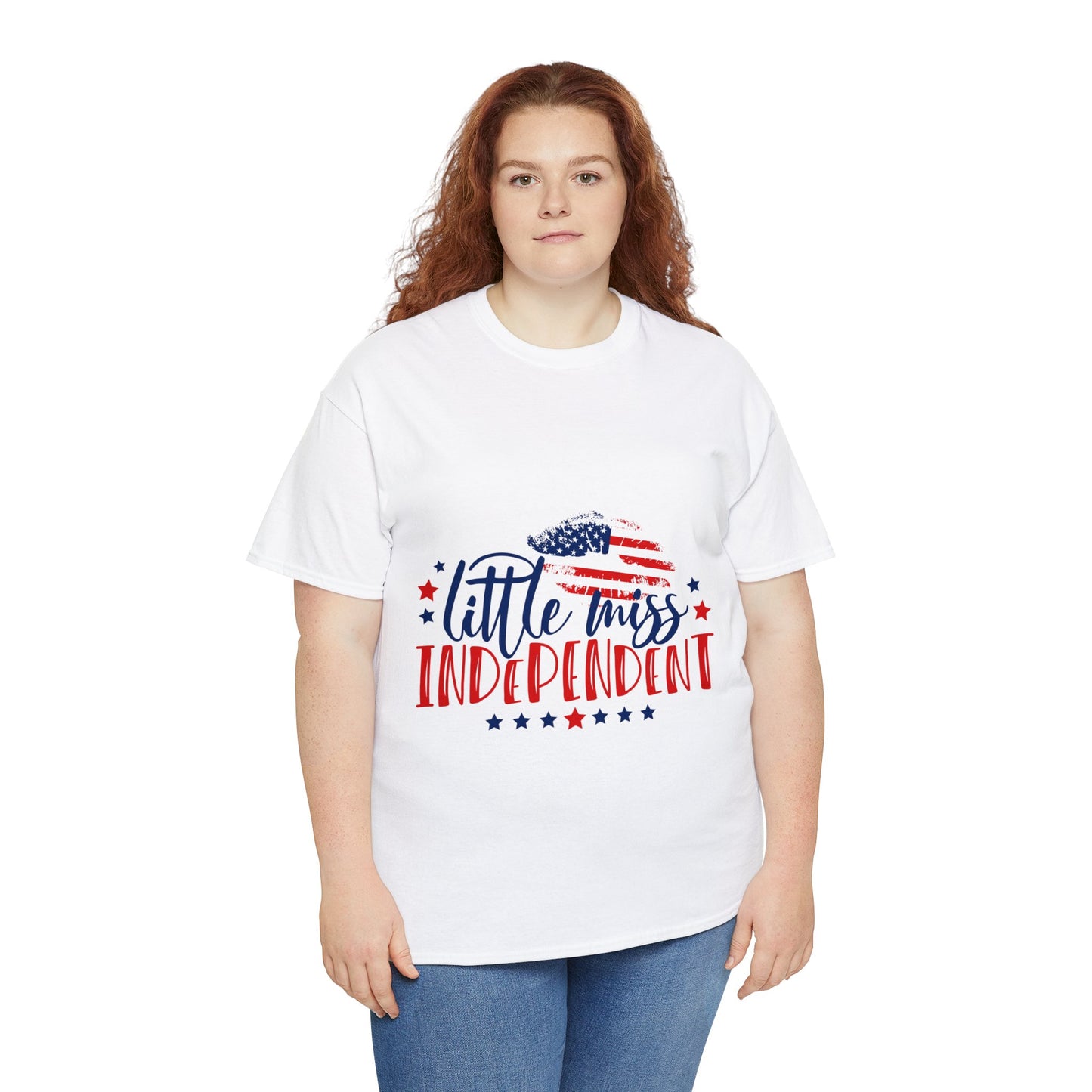 Little Miss Independent- Unisex Heavy Cotton Tee