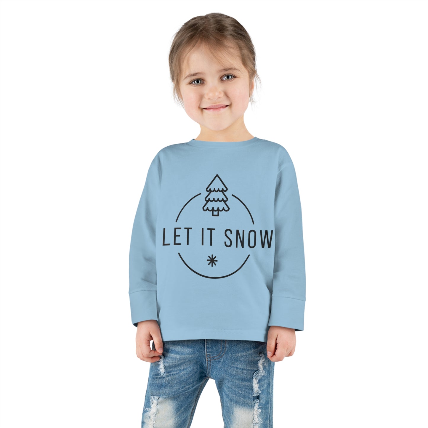 Let it snow- Toddler Long Sleeve Tee