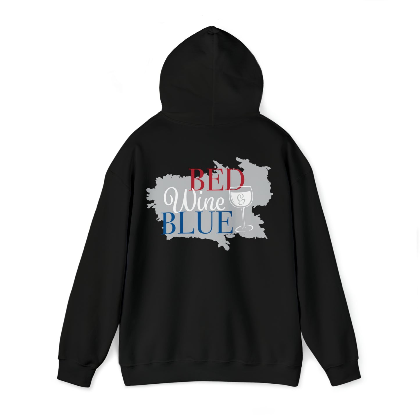 Red Wine and Blue- Unisex Heavy Blend™ Hooded Sweatshirt