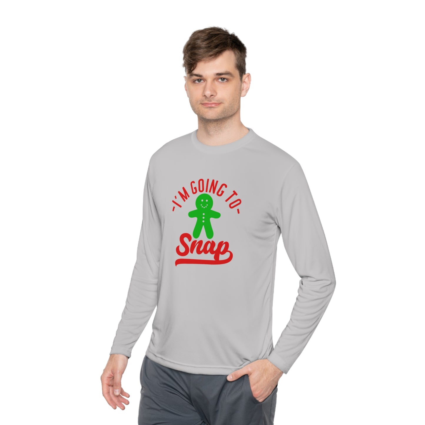 I'm going to snap- Unisex Lightweight Long Sleeve Tee