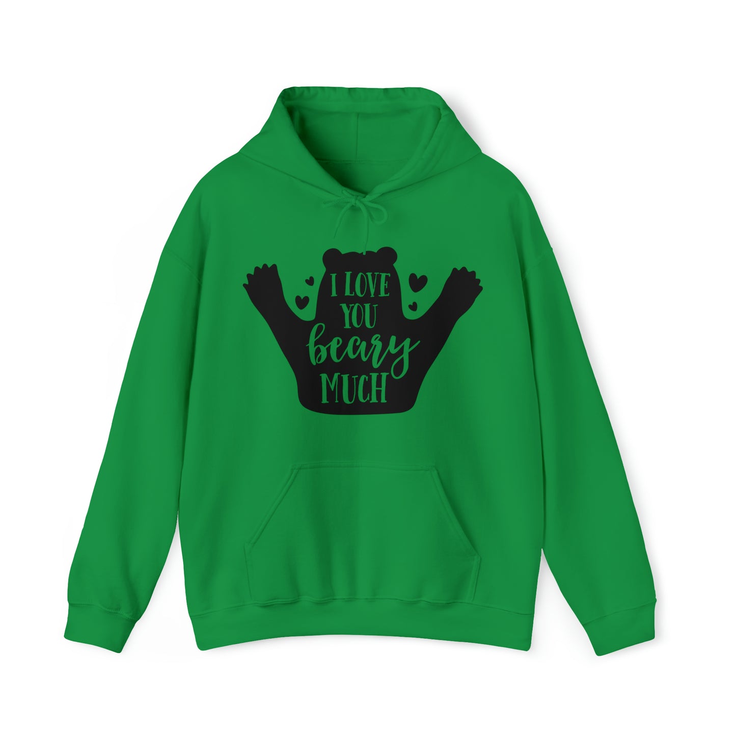 I love you Beary much- Unisex Heavy Blend™ Hooded Sweatshirt