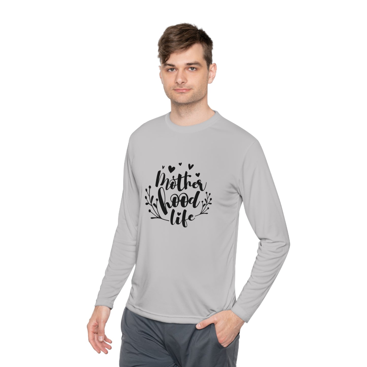 Motherhood life- Unisex Lightweight Long Sleeve Tee