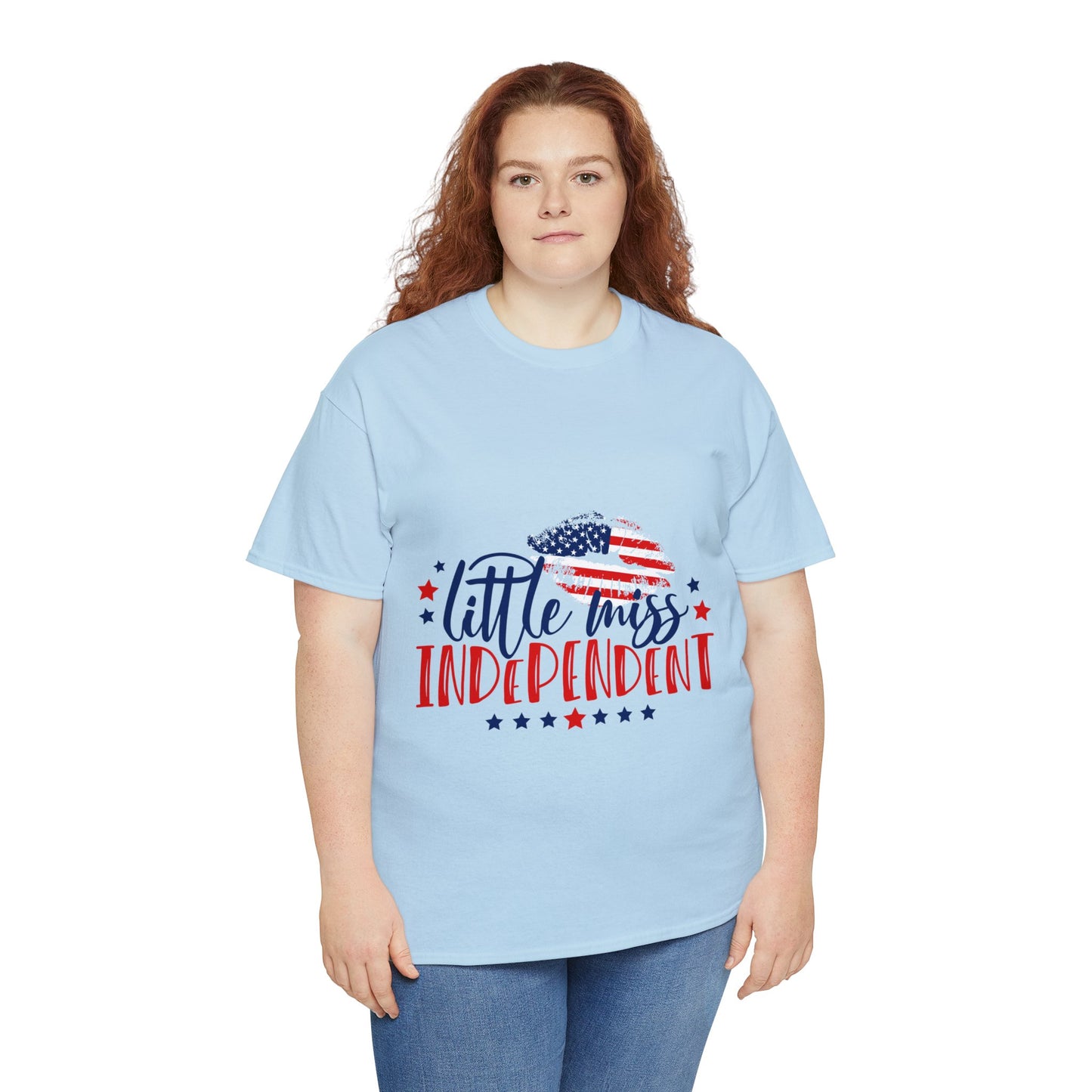 Little Miss Independent- Unisex Heavy Cotton Tee