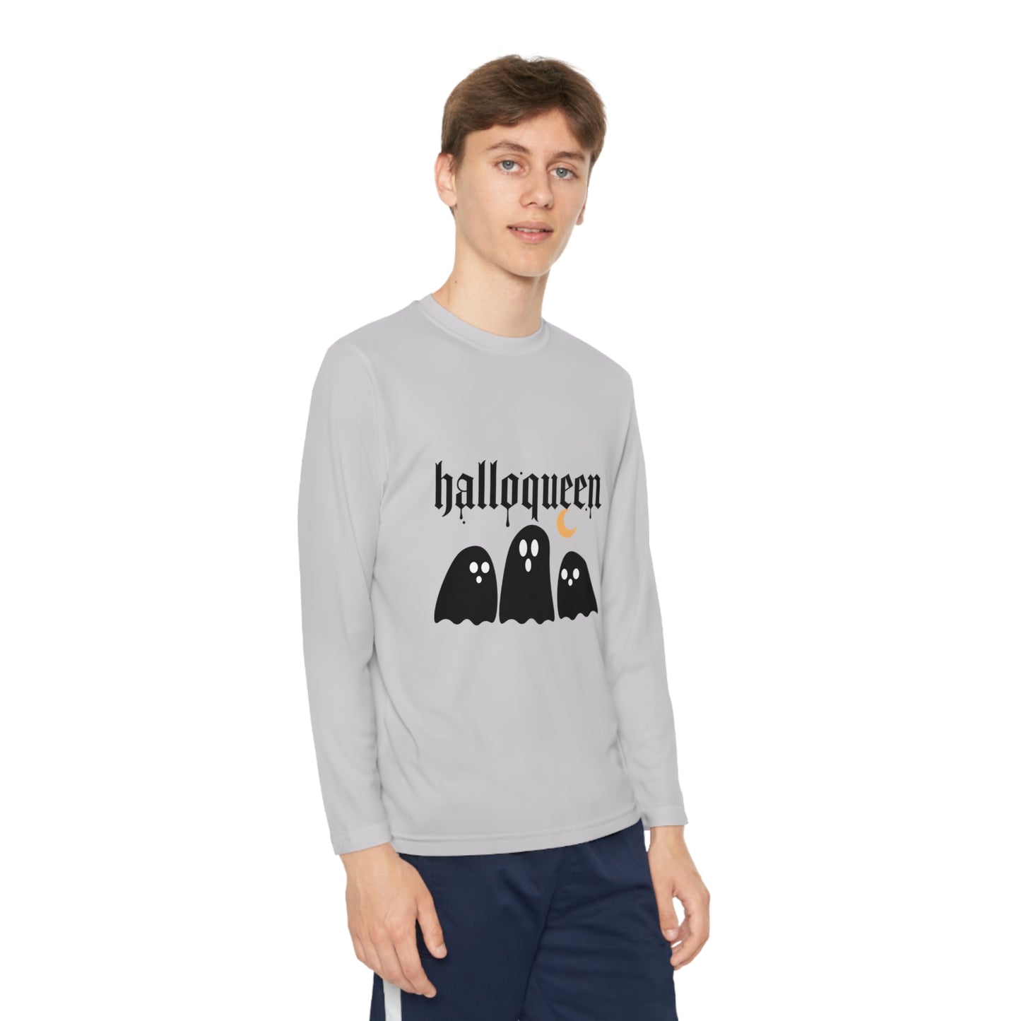 Halloween-Youth Long Sleeve Competitor Tee