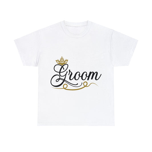 Groom- Unisex Heavy Cotton Tee