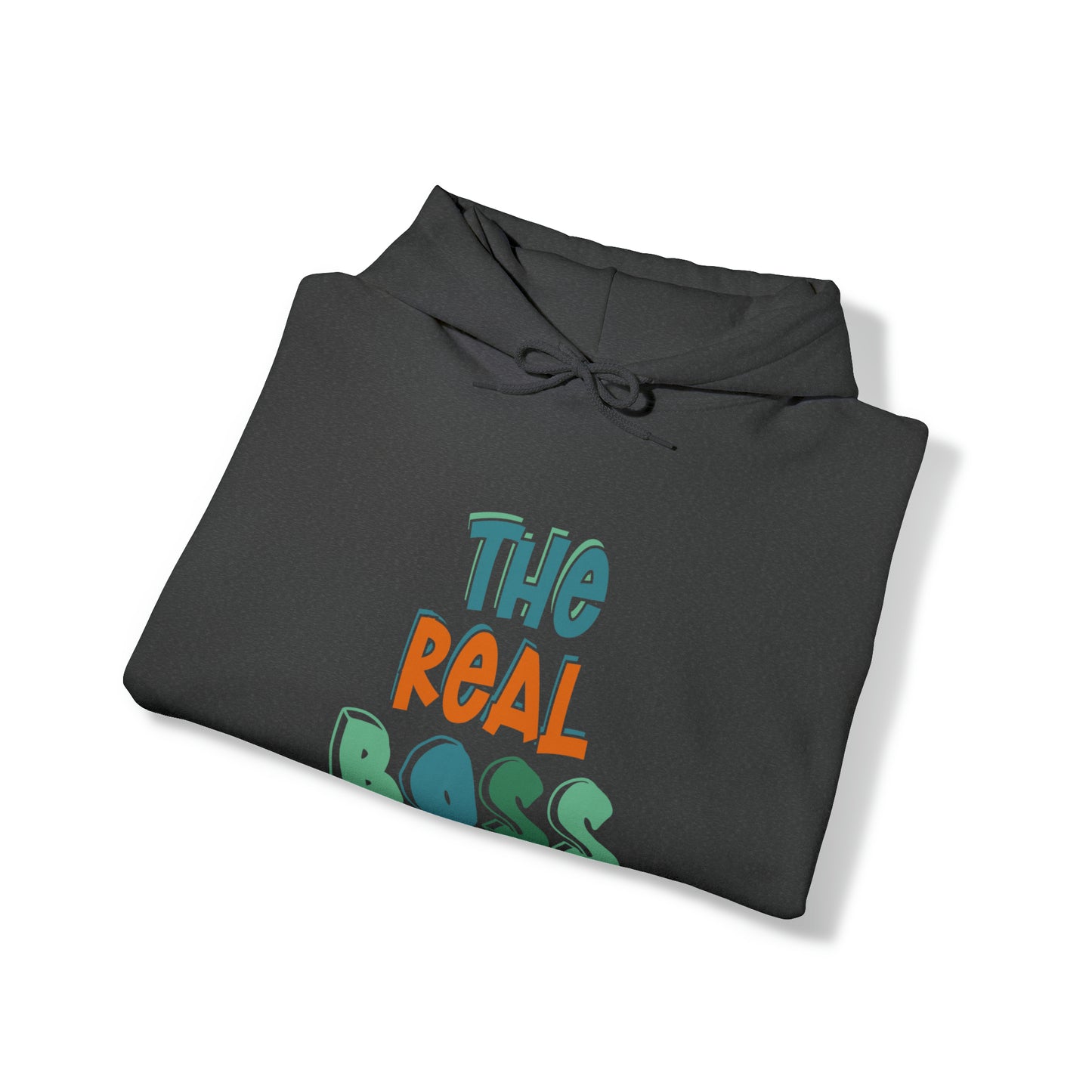 The real boss- Unisex Heavy Blend™ Hooded Sweatshirt