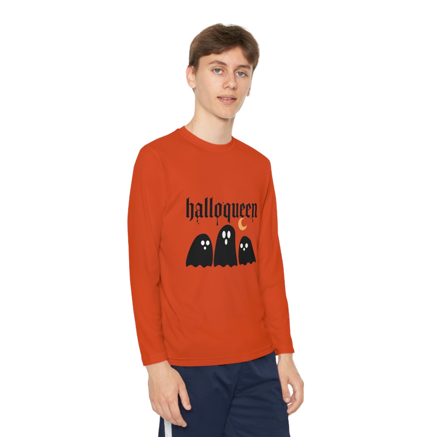 Halloween-Youth Long Sleeve Competitor Tee