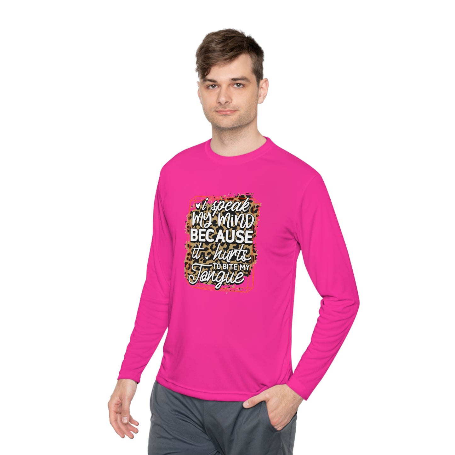 I speak my kind- Unisex Lightweight Long Sleeve Tee