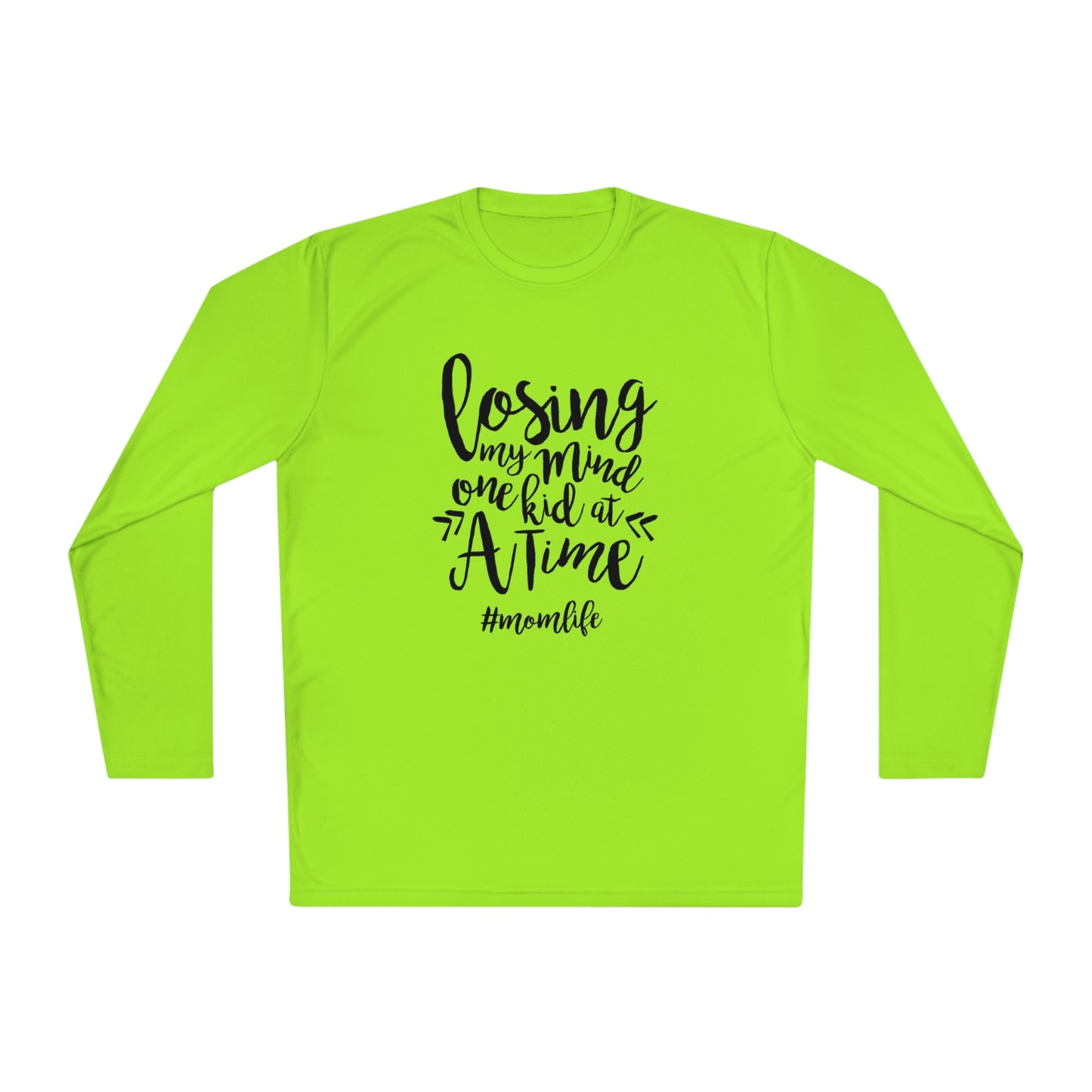 Losing my mind, one kid at a time- Unisex Lightweight Long Sleeve Tee