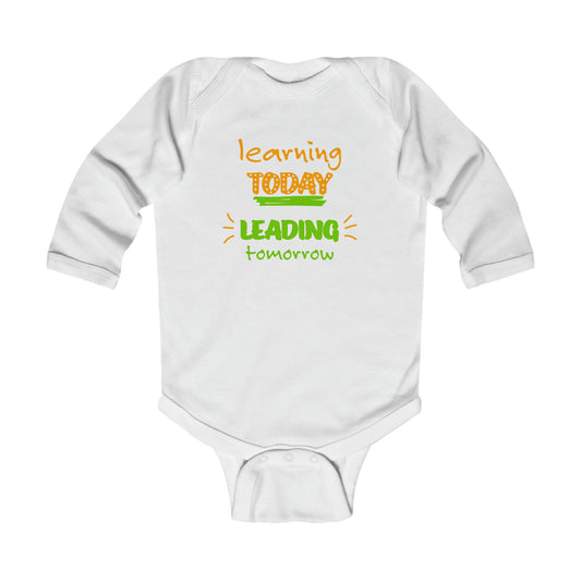 LEARNING TODAY-Infant Long Sleeve Bodysuit