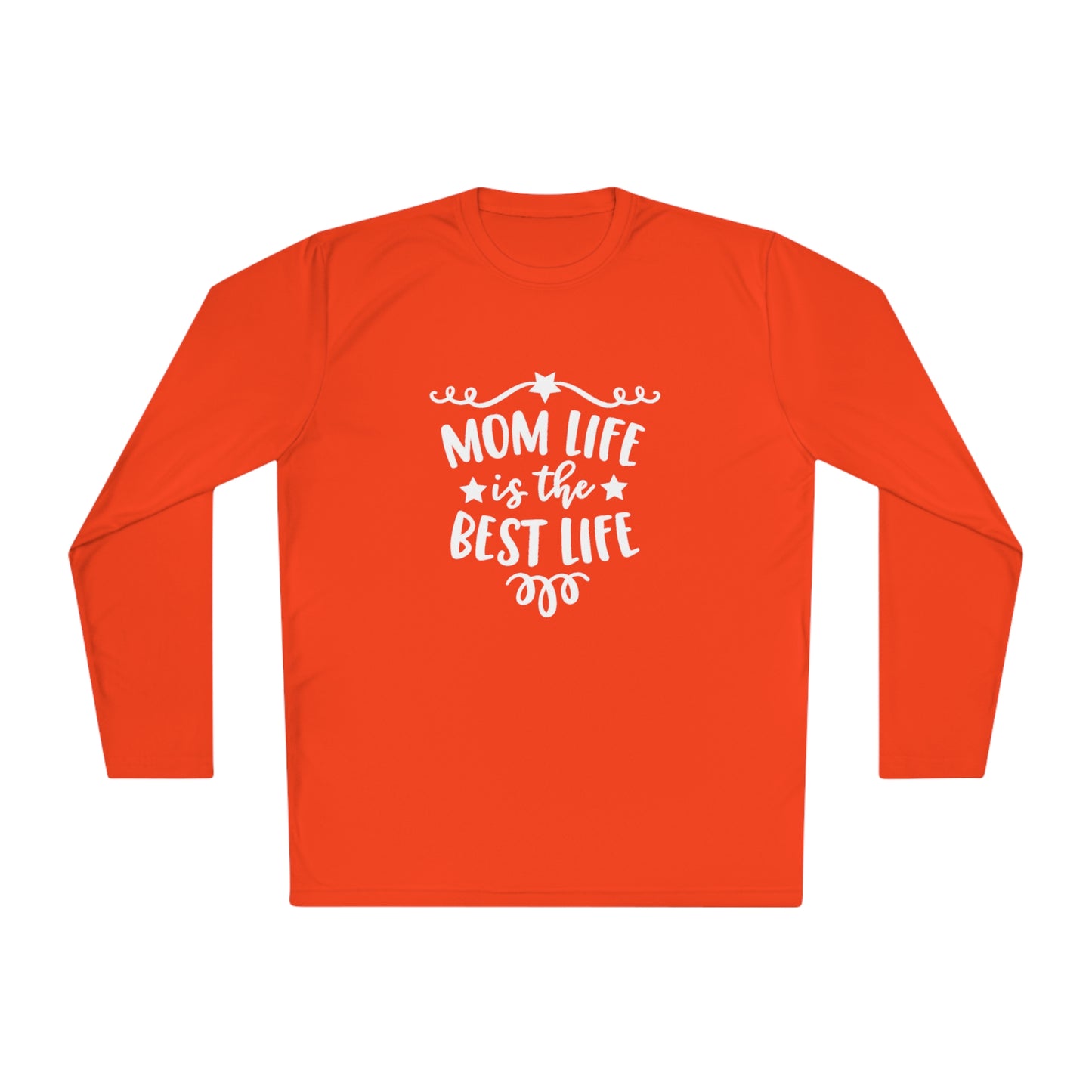 Mom life is the best life- Unisex Lightweight Long Sleeve Tee