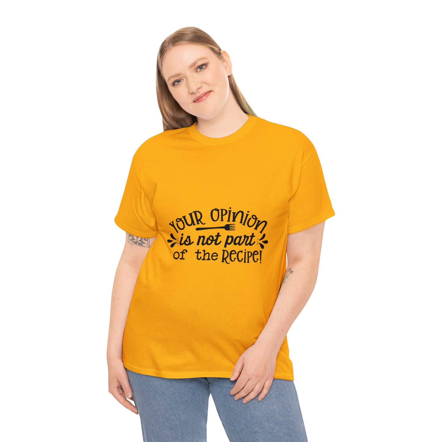 Your Opinion- Unisex Heavy Cotton Tee