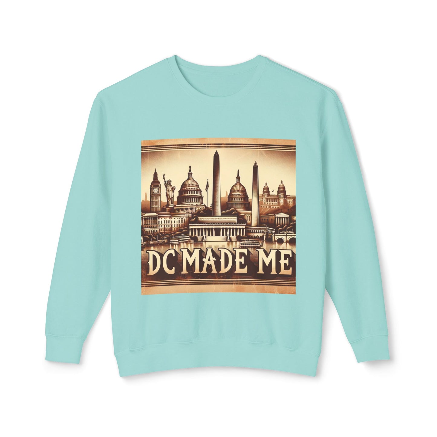 DC Made Me-Unisex Lightweight Crewneck Sweatshirt