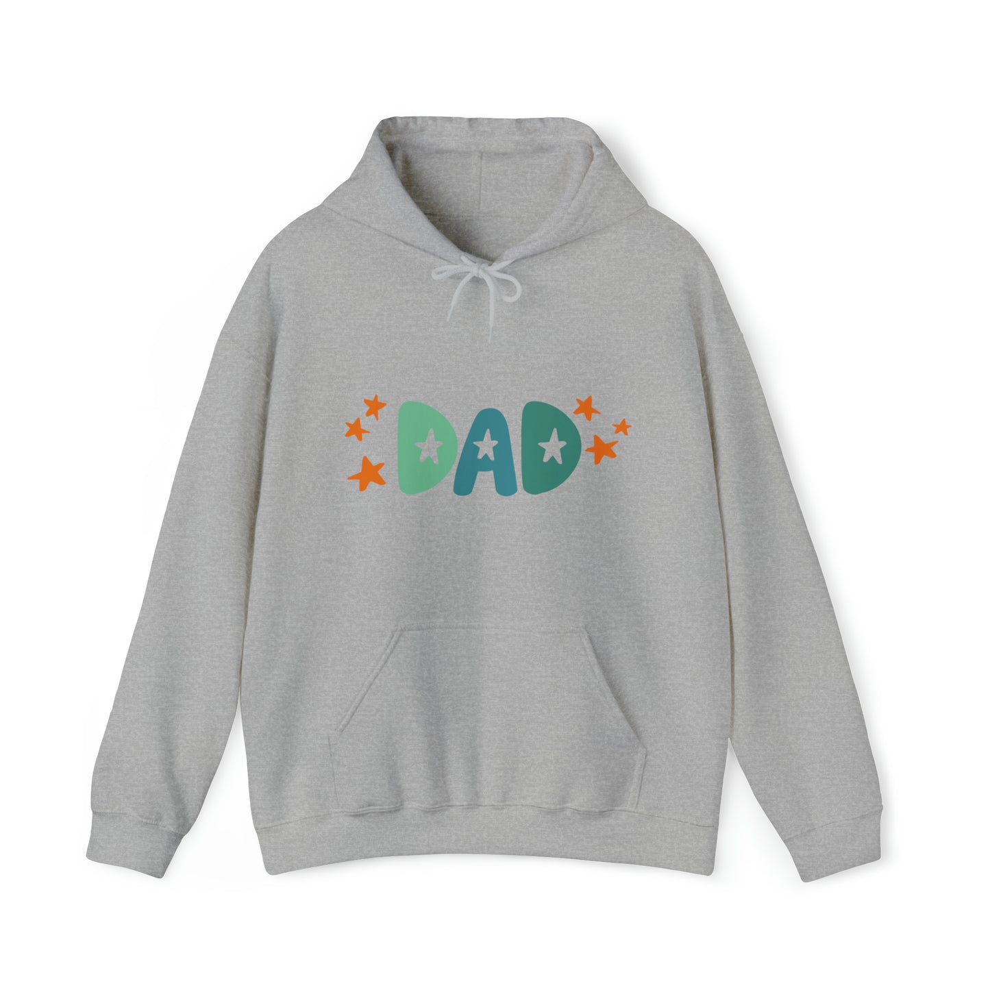 Dad plays with cars- Unisex Heavy Blend™ Hooded Sweatshirt