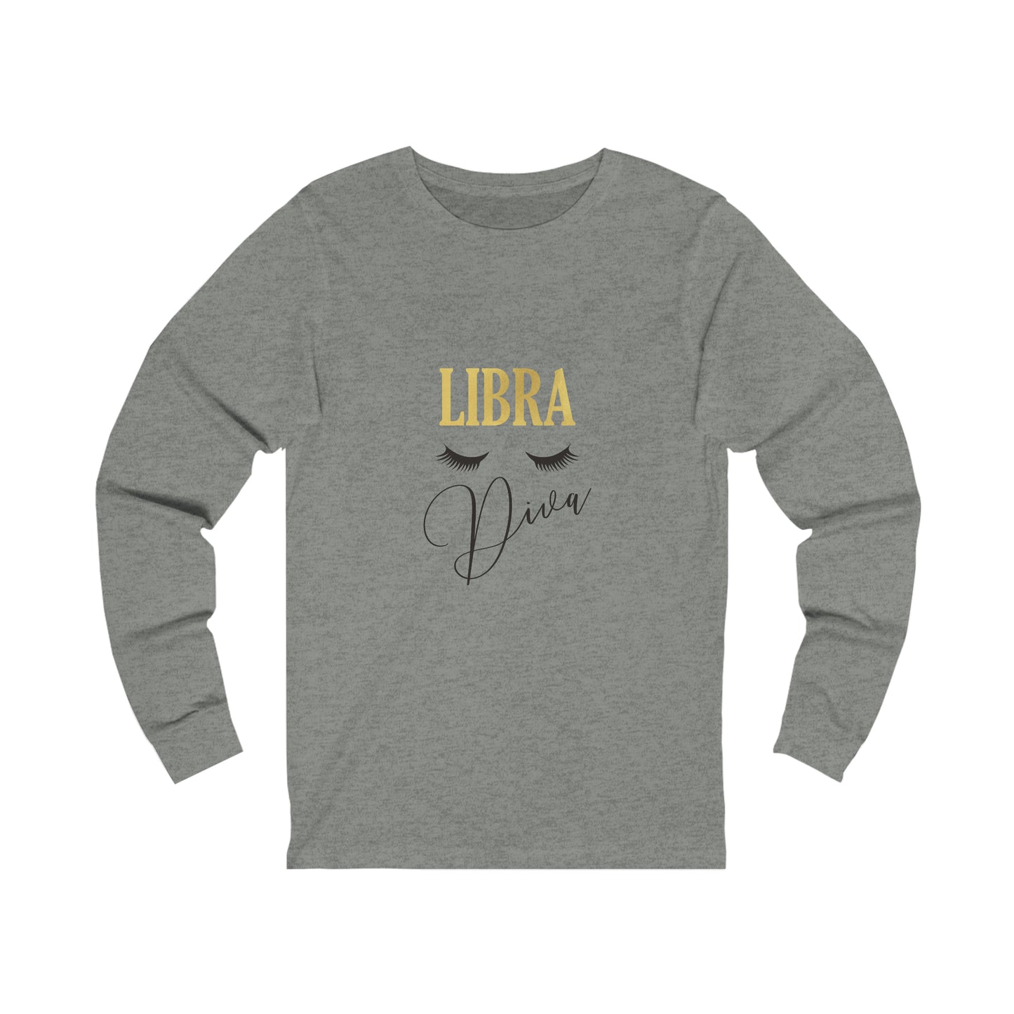 Libra Diva- Unisex Jersey Long Sleeve Tee