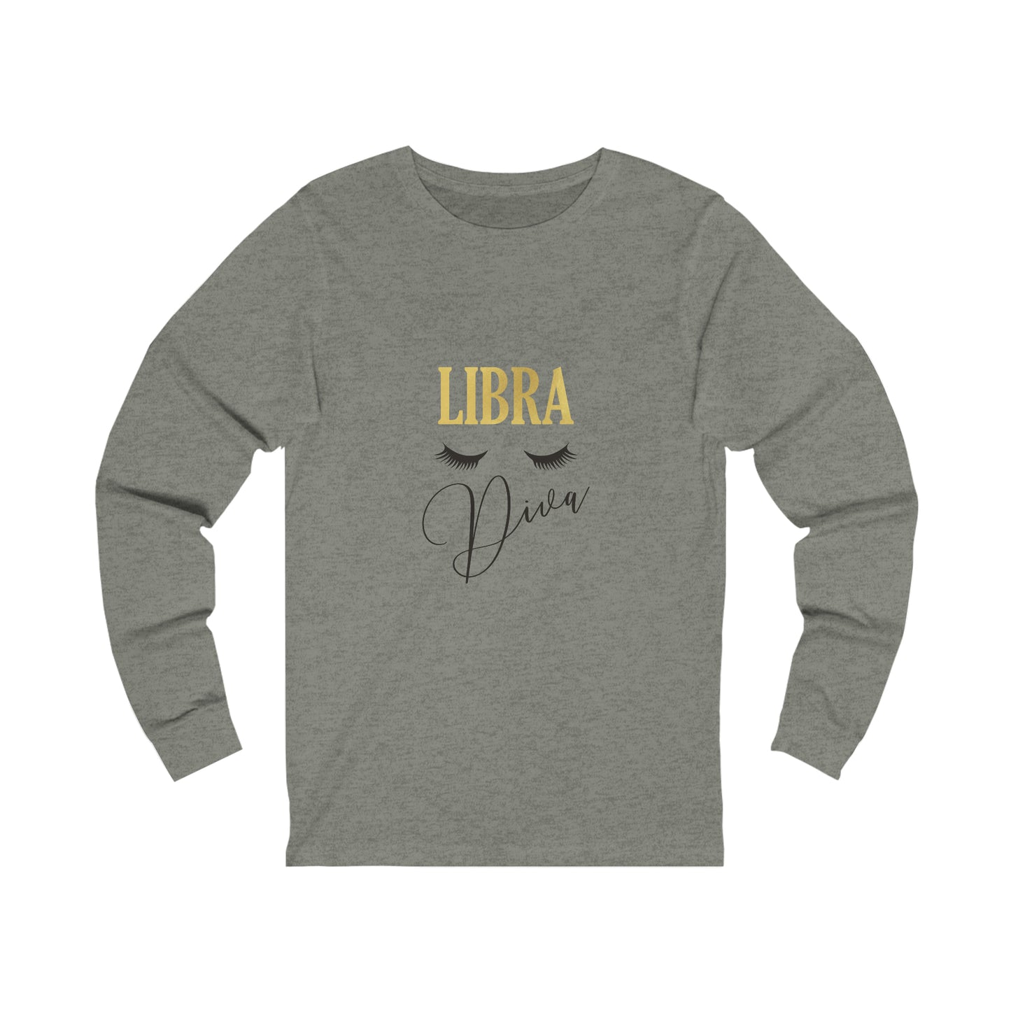 Libra Diva- Unisex Jersey Long Sleeve Tee