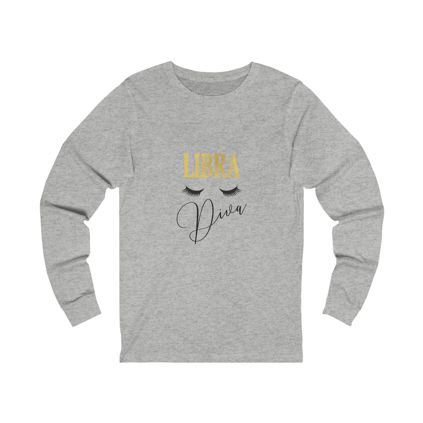 Libra Diva- Unisex Jersey Long Sleeve Tee