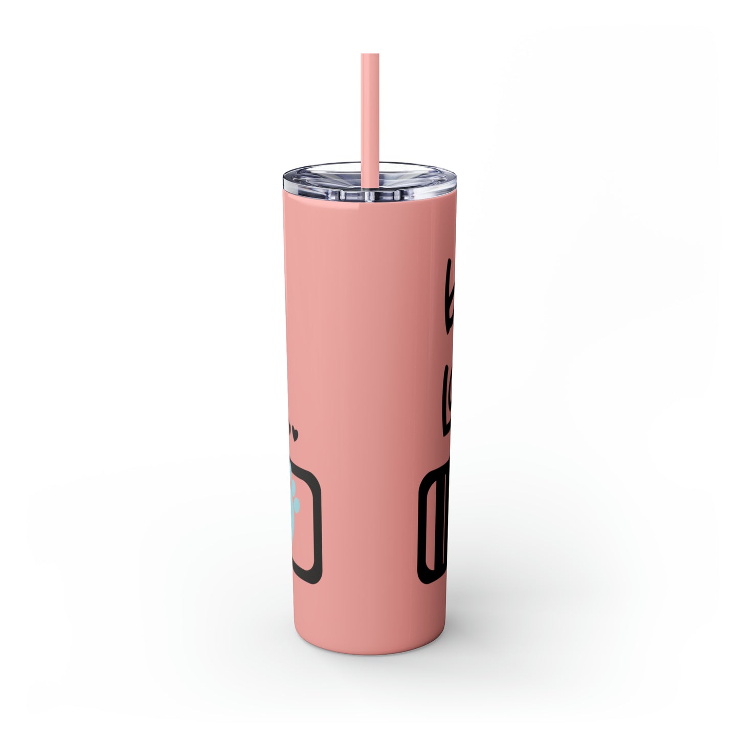 Baby loading- Skinny Tumbler with Straw, 20oz