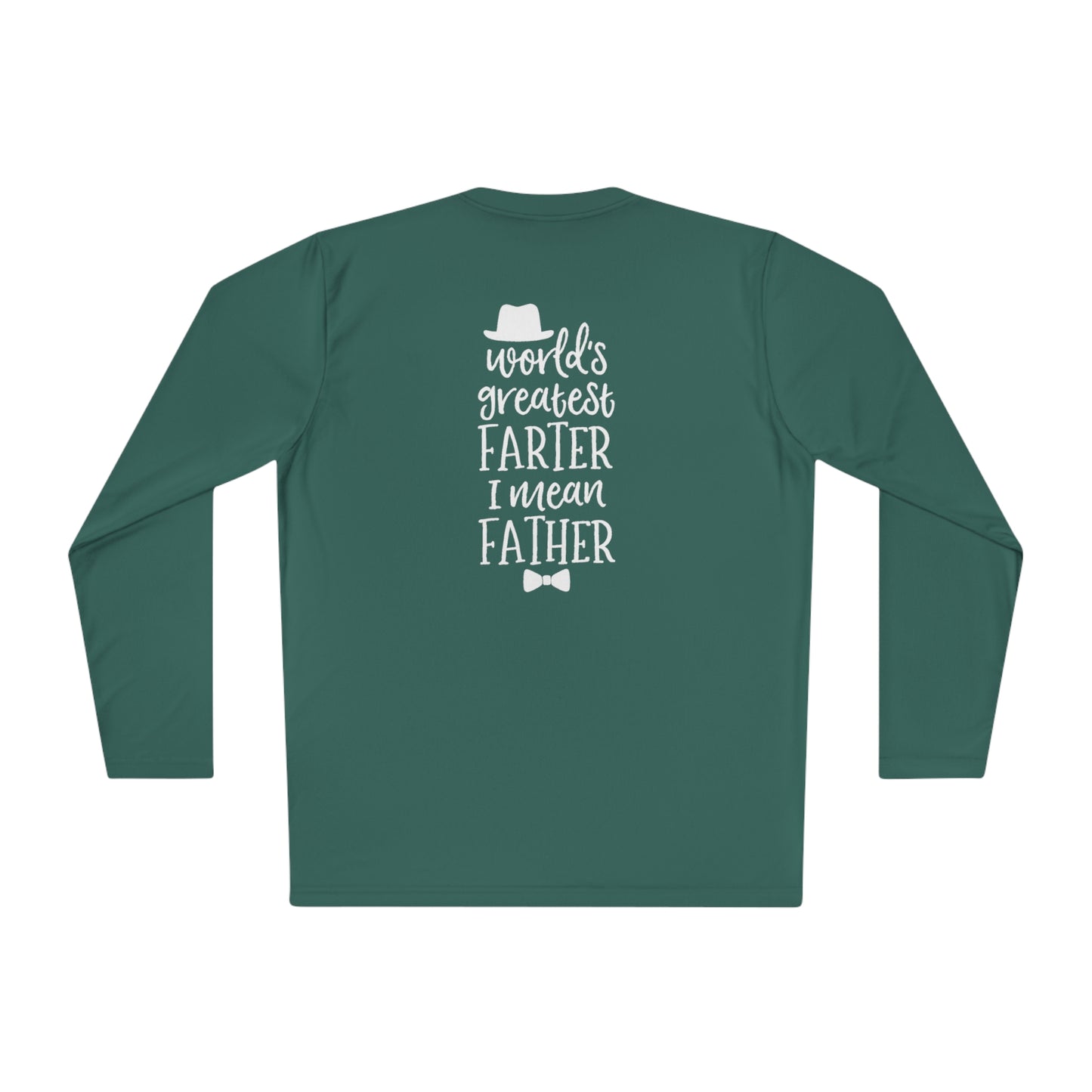 World's greatest farter- Unisex Lightweight Long Sleeve Tee