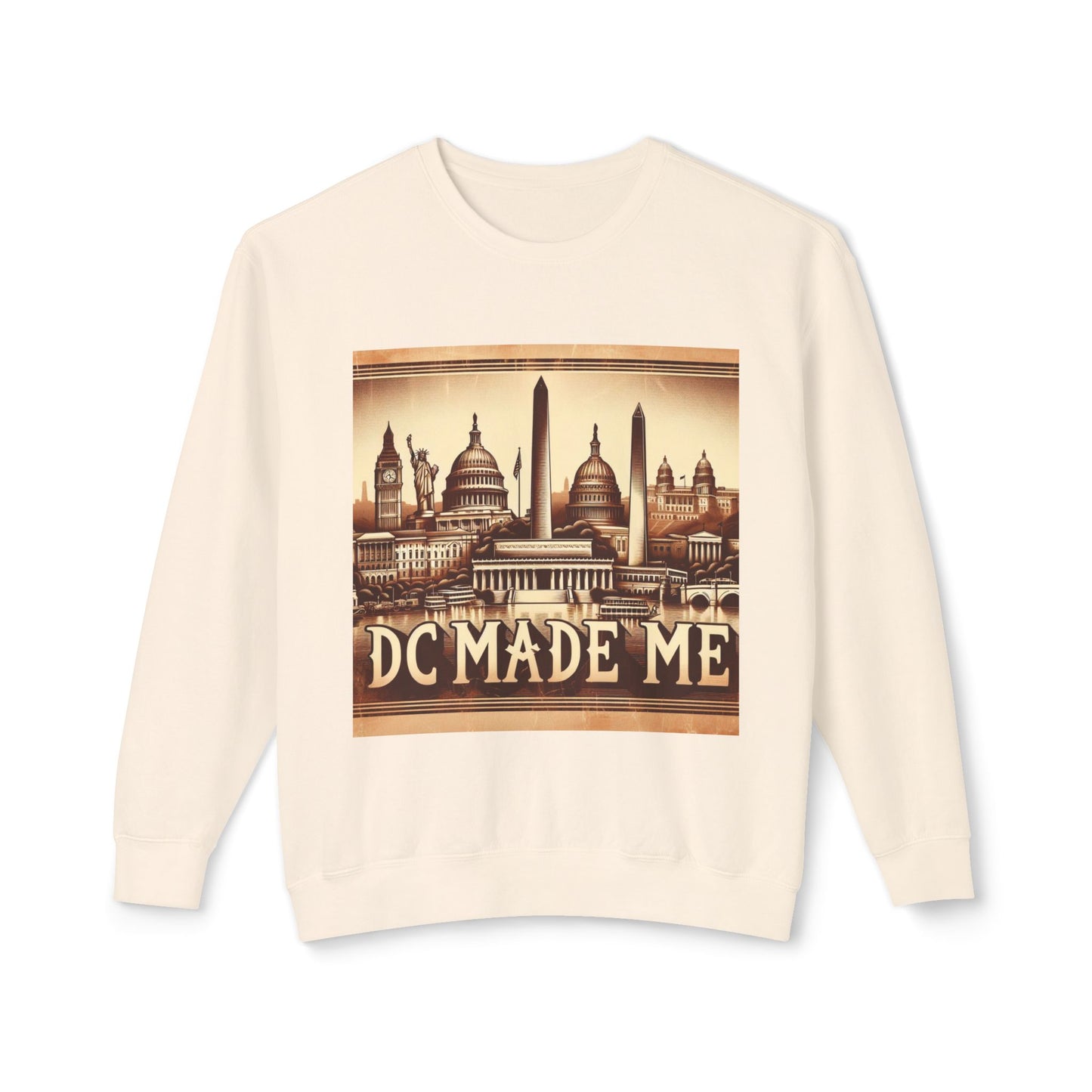 DC Made Me-Unisex Lightweight Crewneck Sweatshirt