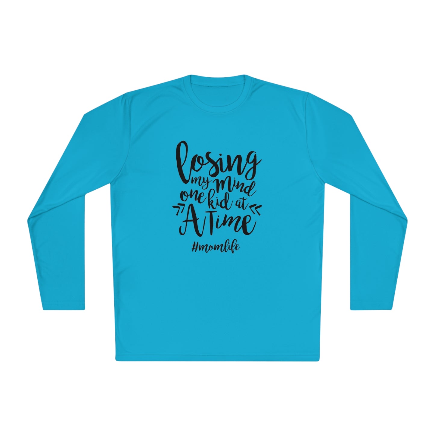 Losing my mind, one kid at a time- Unisex Lightweight Long Sleeve Tee