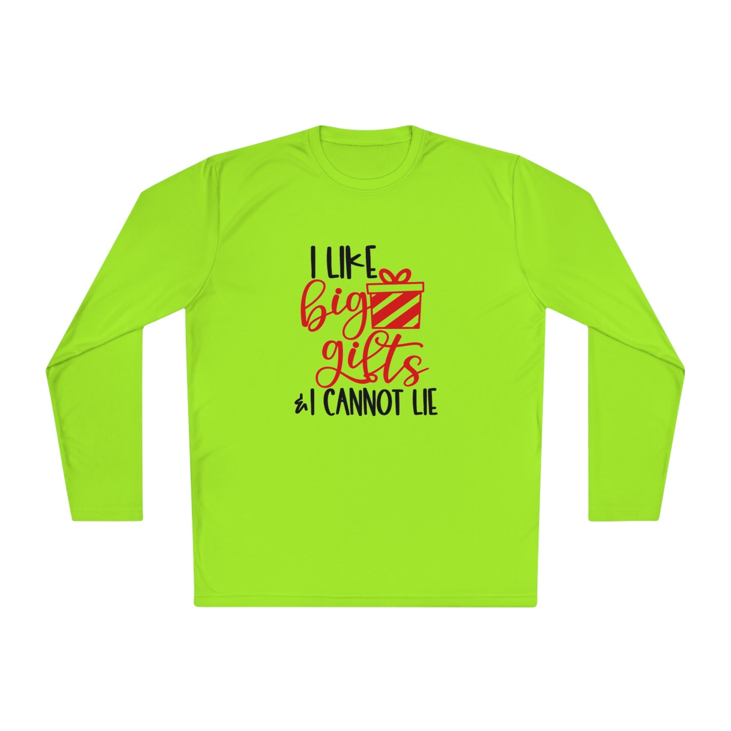 I like big gifts- Unisex Lightweight Long Sleeve Tee