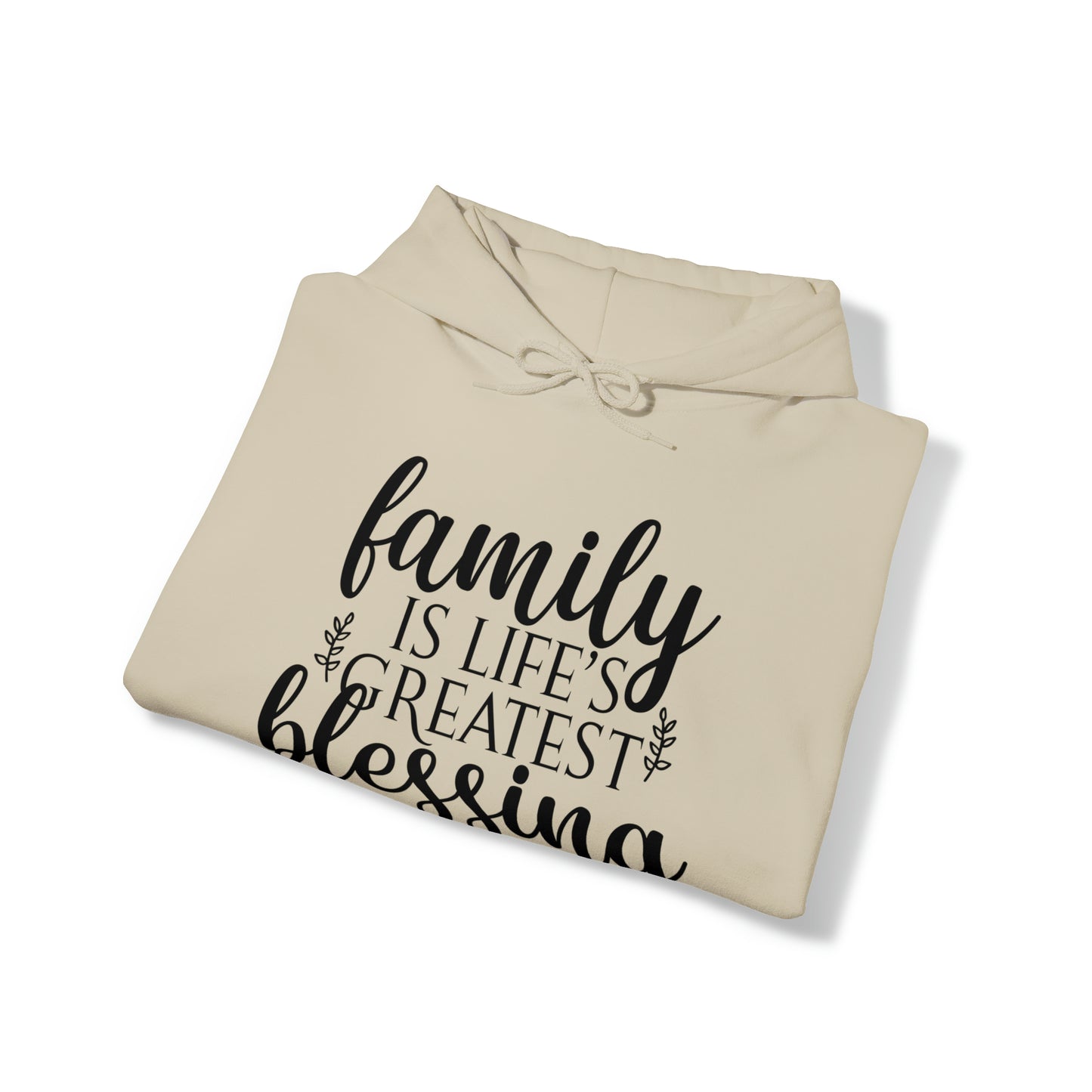 Family is the greatest blessing- Unisex Heavy Blend™ Hooded Sweatshirt