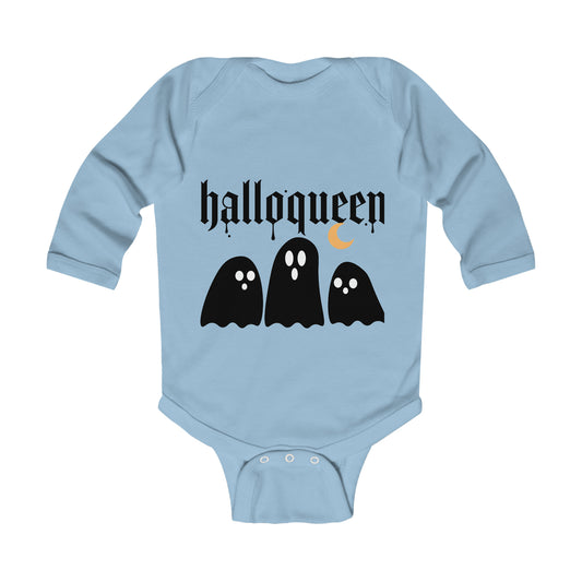 Halloween Ghost-Infant Long Sleeve Bodysuit