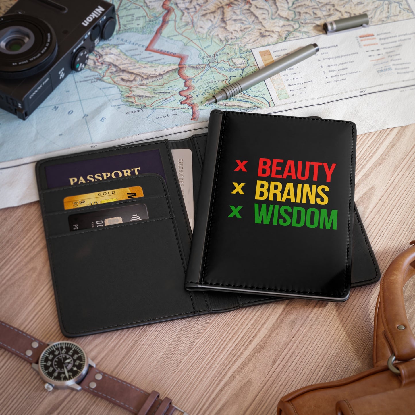 Beauty Brains Wisdom-Passport Cover