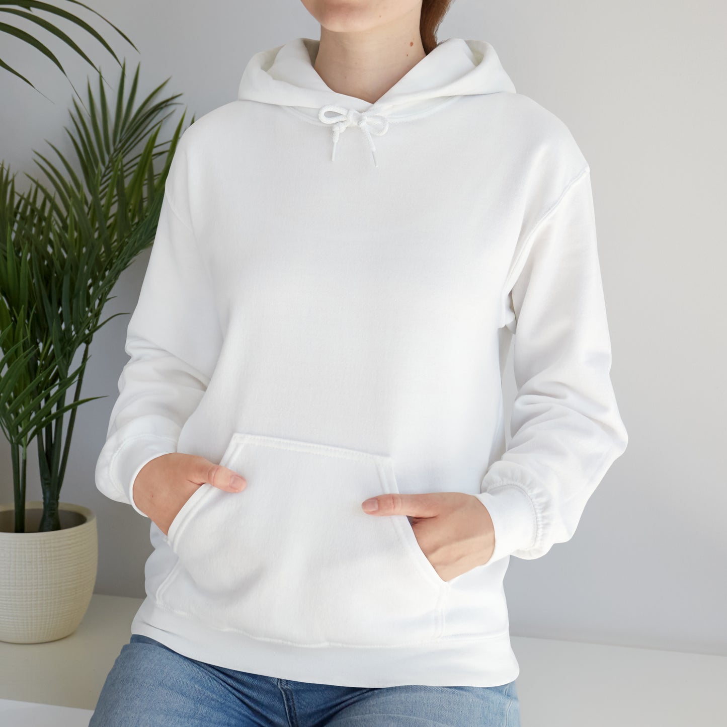 Smiling Flower- Unisex Heavy Blend™ Hooded Sweatshirt