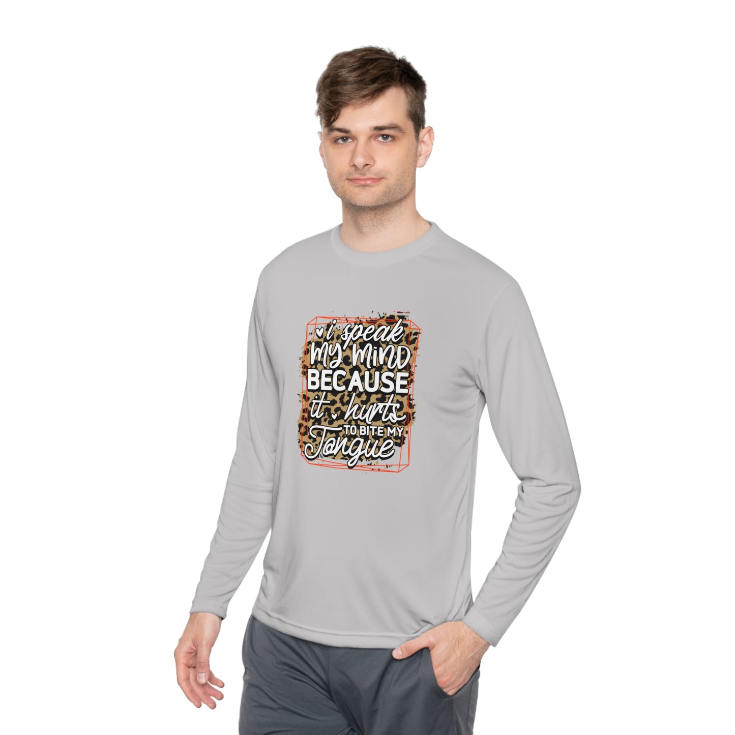 I speak my kind- Unisex Lightweight Long Sleeve Tee