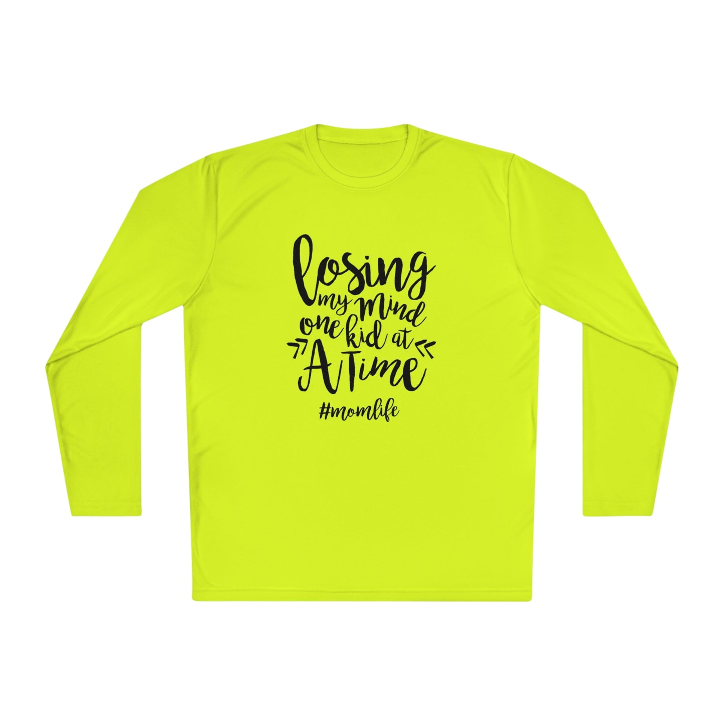 Losing my mind, one kid at a time- Unisex Lightweight Long Sleeve Tee