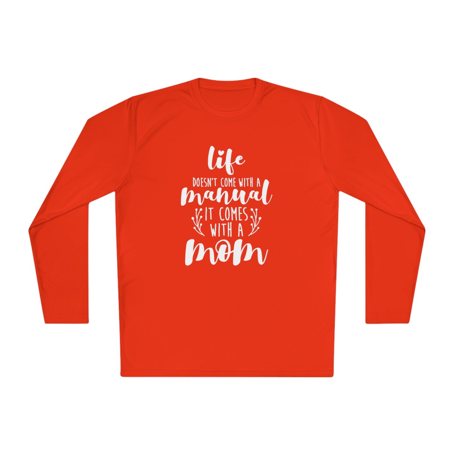 Life doen't come with a manual -Unisex Lightweight Long Sleeve Tee