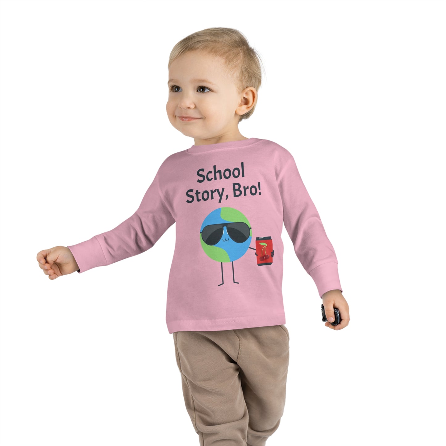 School Story Bro-Toddler Long Sleeve Tee