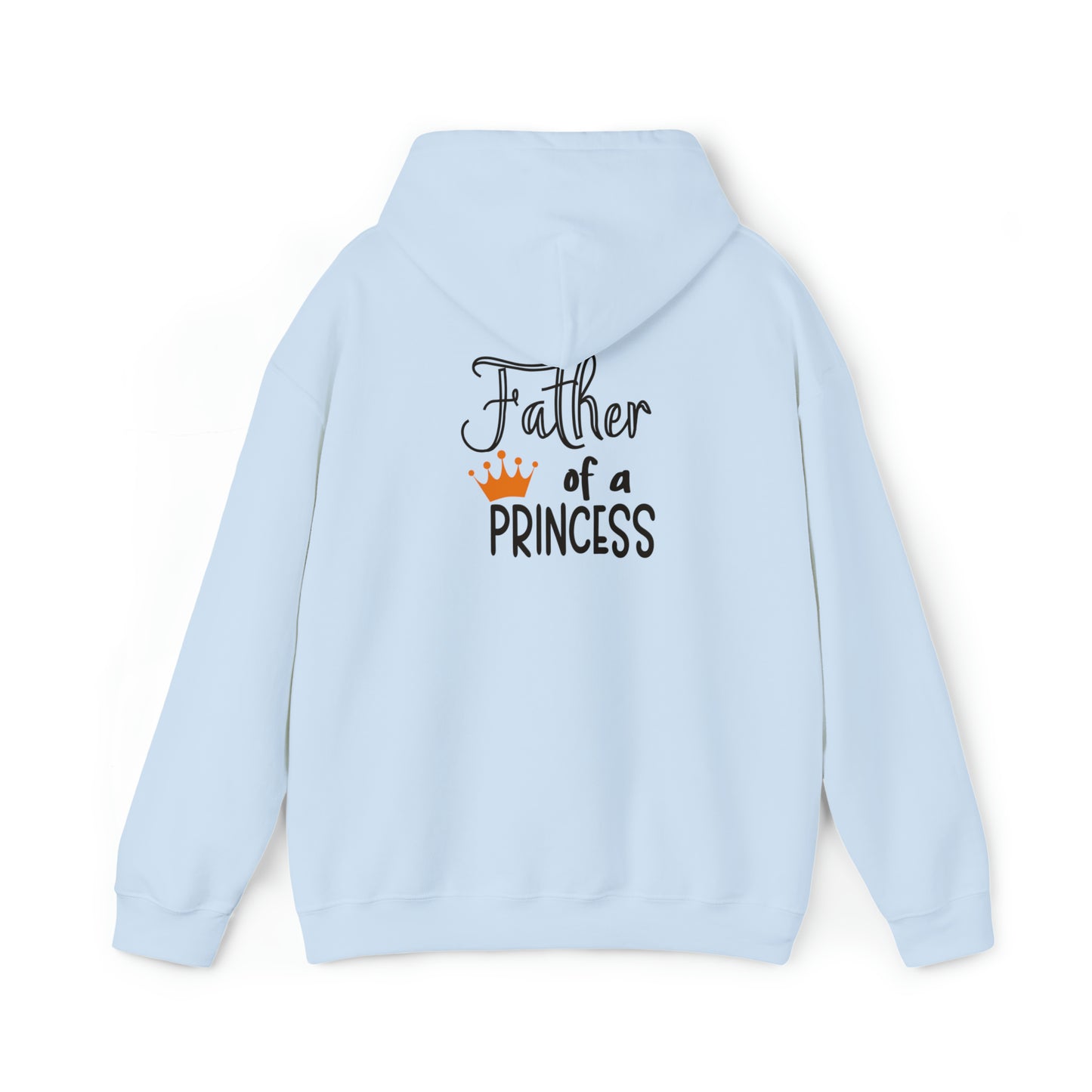 Father of a princess- Unisex Heavy Blend™ Hooded Sweatshirt