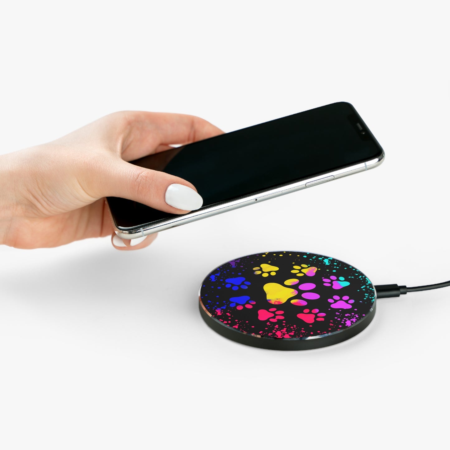 Multi-color paw- Wireless Charger