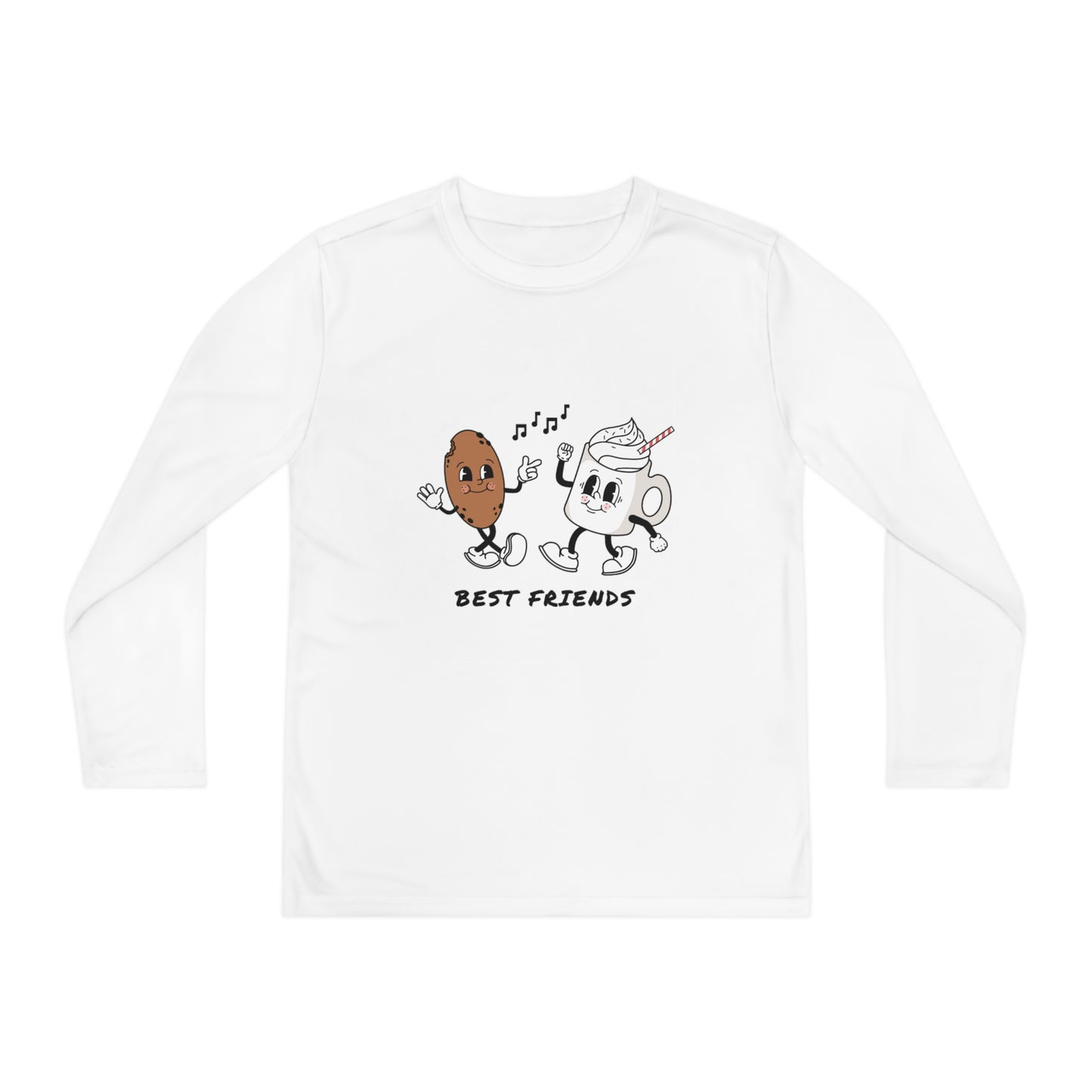 Milk and Cookies- Youth Long Sleeve Competitor Tee