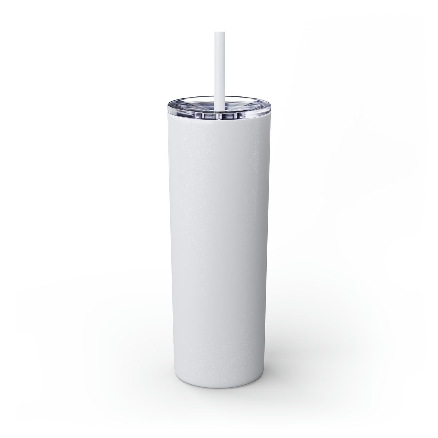 The beach where doing absolutely nothing is doing something- Skinny Tumbler with Straw, 20oz