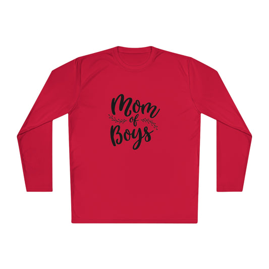 Mom of boys - Unisex Lightweight Long Sleeve Tee