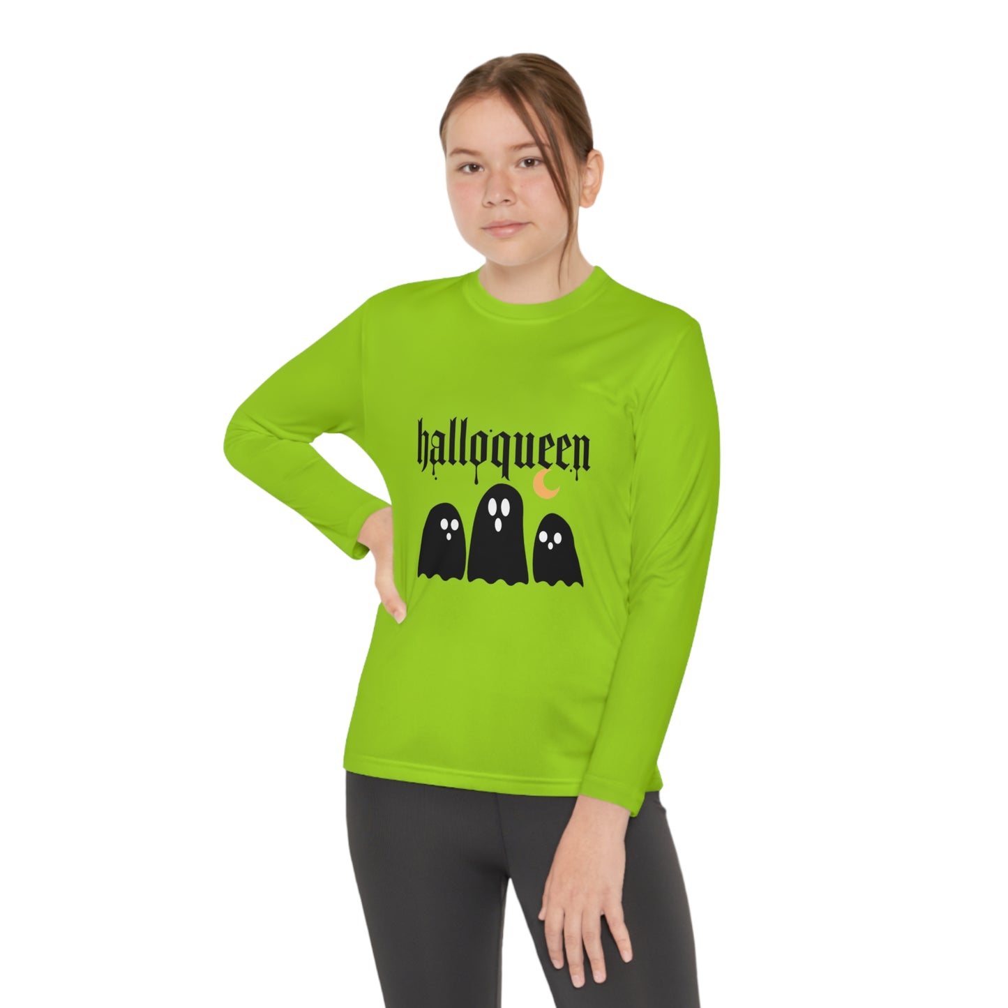 Halloween-Youth Long Sleeve Competitor Tee