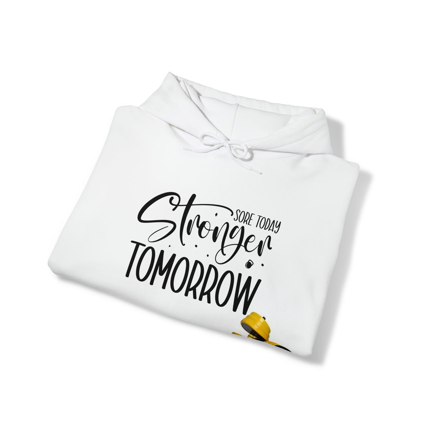 Sore today and stronger tomorrow-Unisex Heavy Blend™ Hooded Sweatshirt