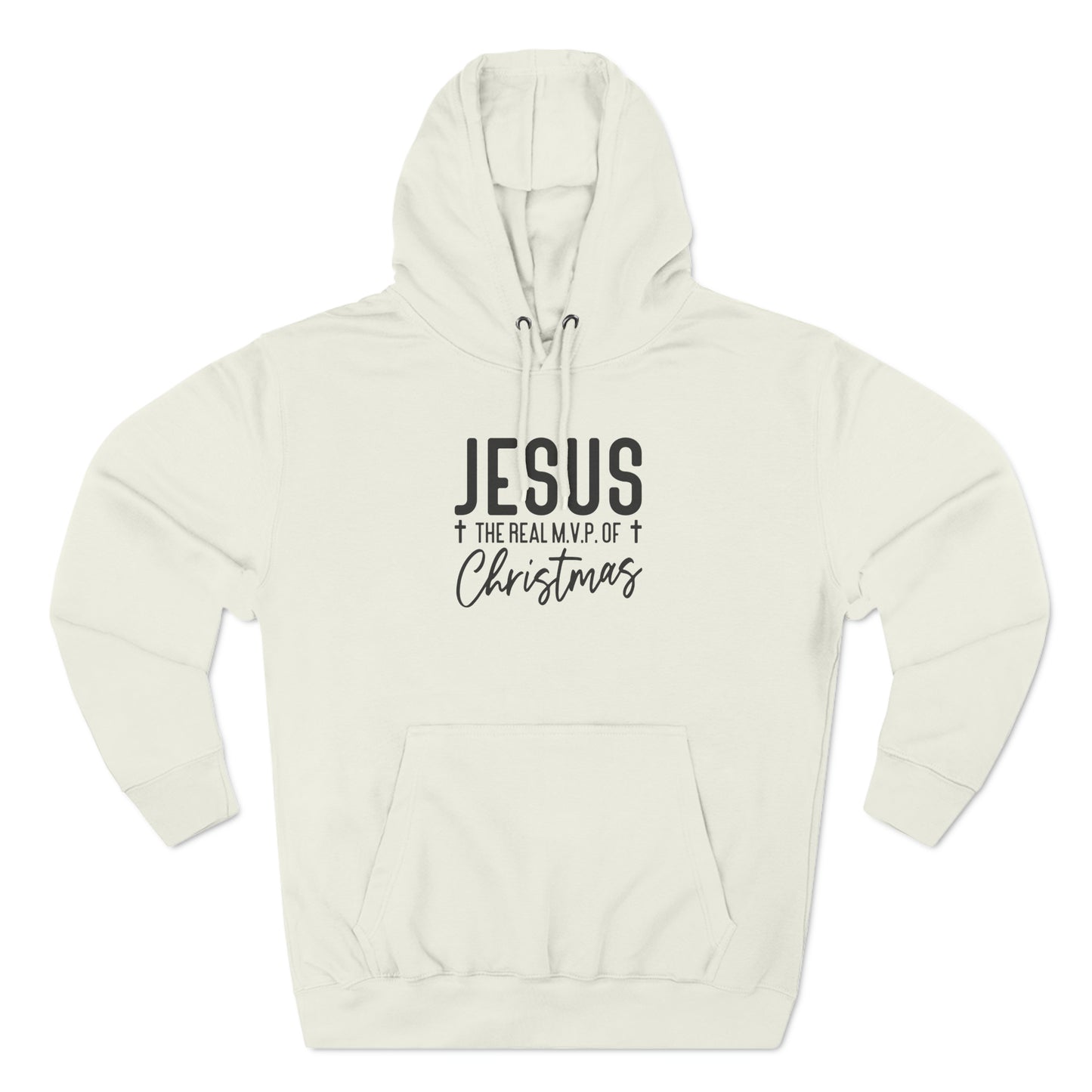 Jesus MVP of Christmas - Unisex Premium Pullover Hoodie