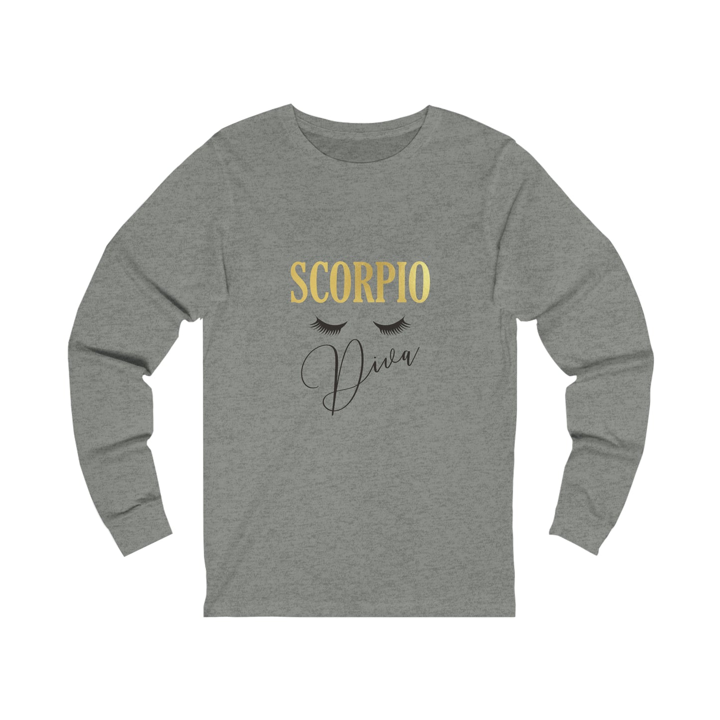 Scorpio Diva- Unisex Jersey Long Sleeve Tee