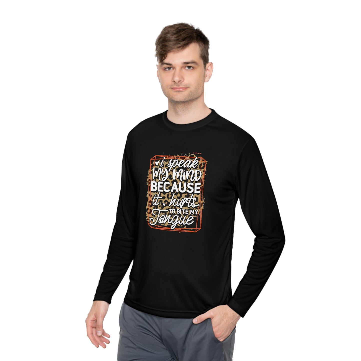 I speak my kind- Unisex Lightweight Long Sleeve Tee