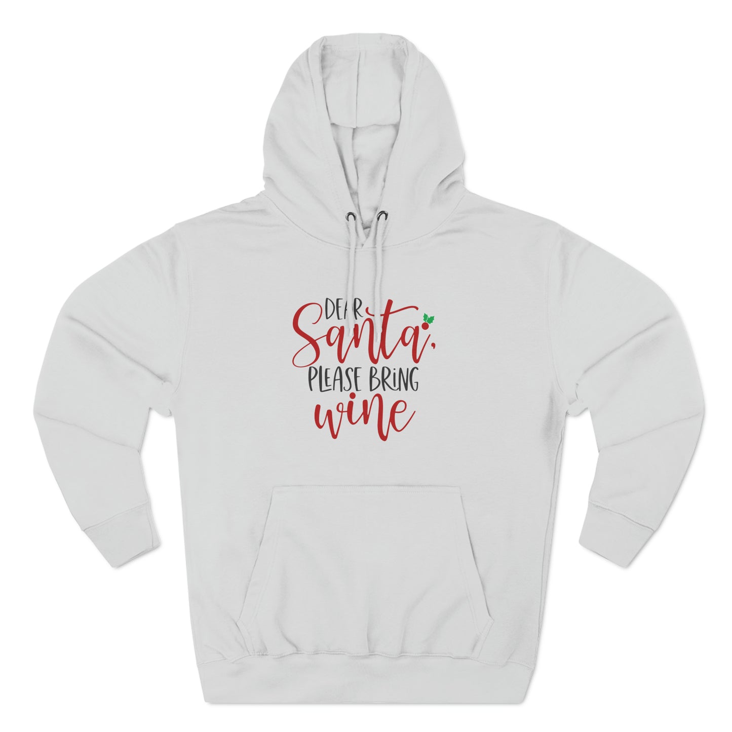 Please bring wine- Unisex Premium Pullover Hoodie